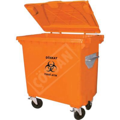 770 lt Tıbbı Plastik Atık Konteyneri