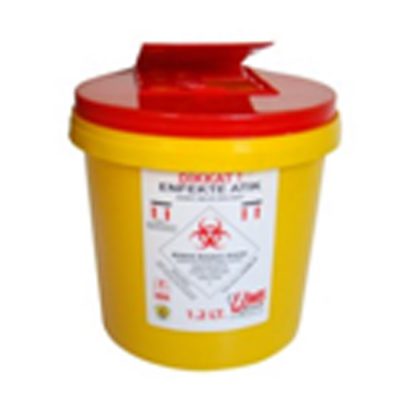 1,2 lt. Tıbbi Atık Kutusu