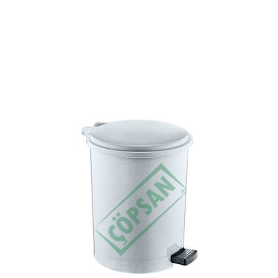 10 lt. Pedallı Plastik Çöp Kovası