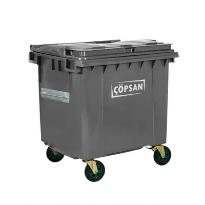 1100 lt. Plastik Çöp Konteyneri