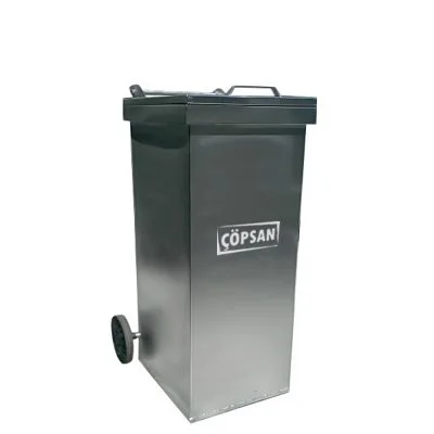 200 lt. Galvaniz Çöp Konteyneri