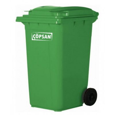 360 lt. Plastik Çöp Konteyneri