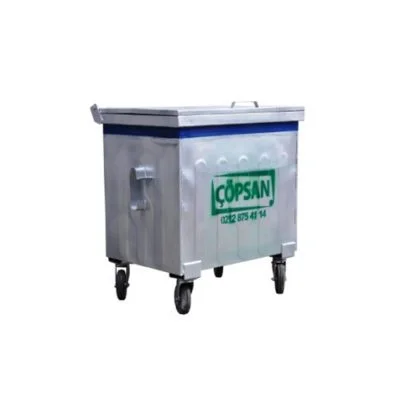 400 lt. Galvaniz Çöp Konteyneri