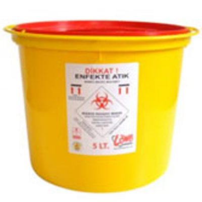 5 lt. Tıbbi Atık Kutusu