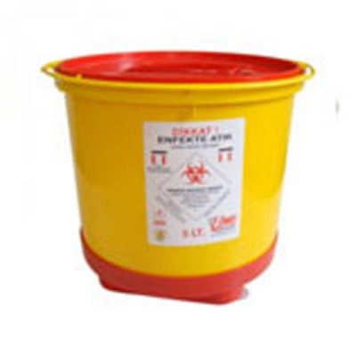 5 lt. Tıbbi Atık Kutusu (Sabitleştiricili)