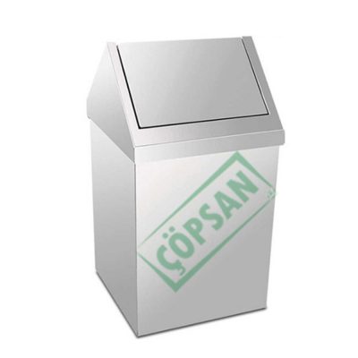 80 lt Çatı Kapaklı Sallanır Çöp Kovası